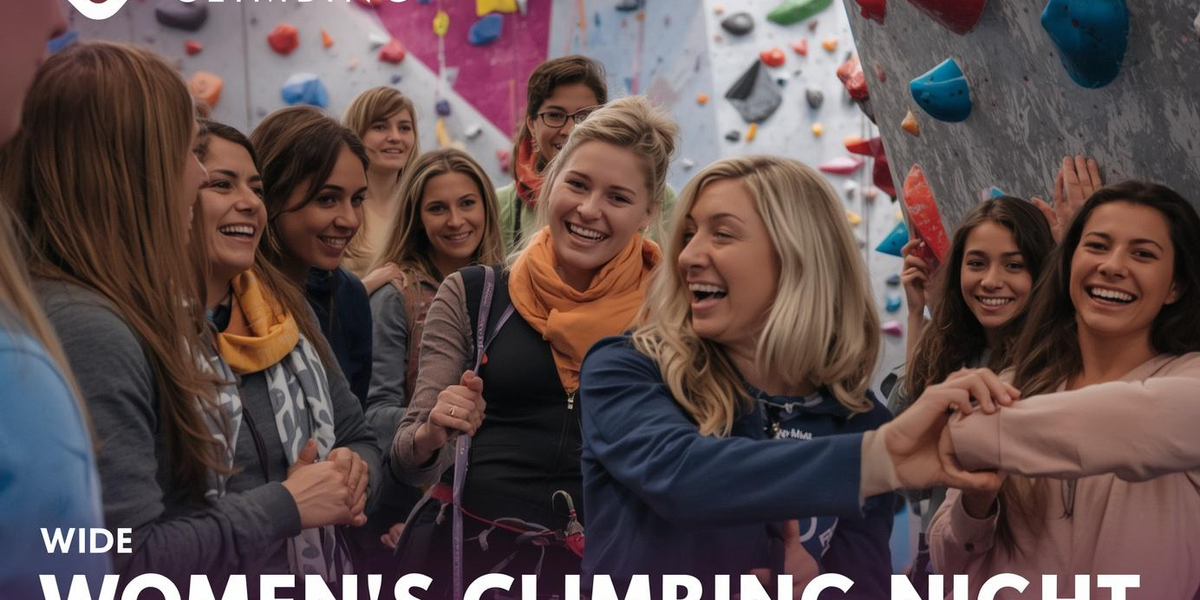 Serata Donne in Arrampicata